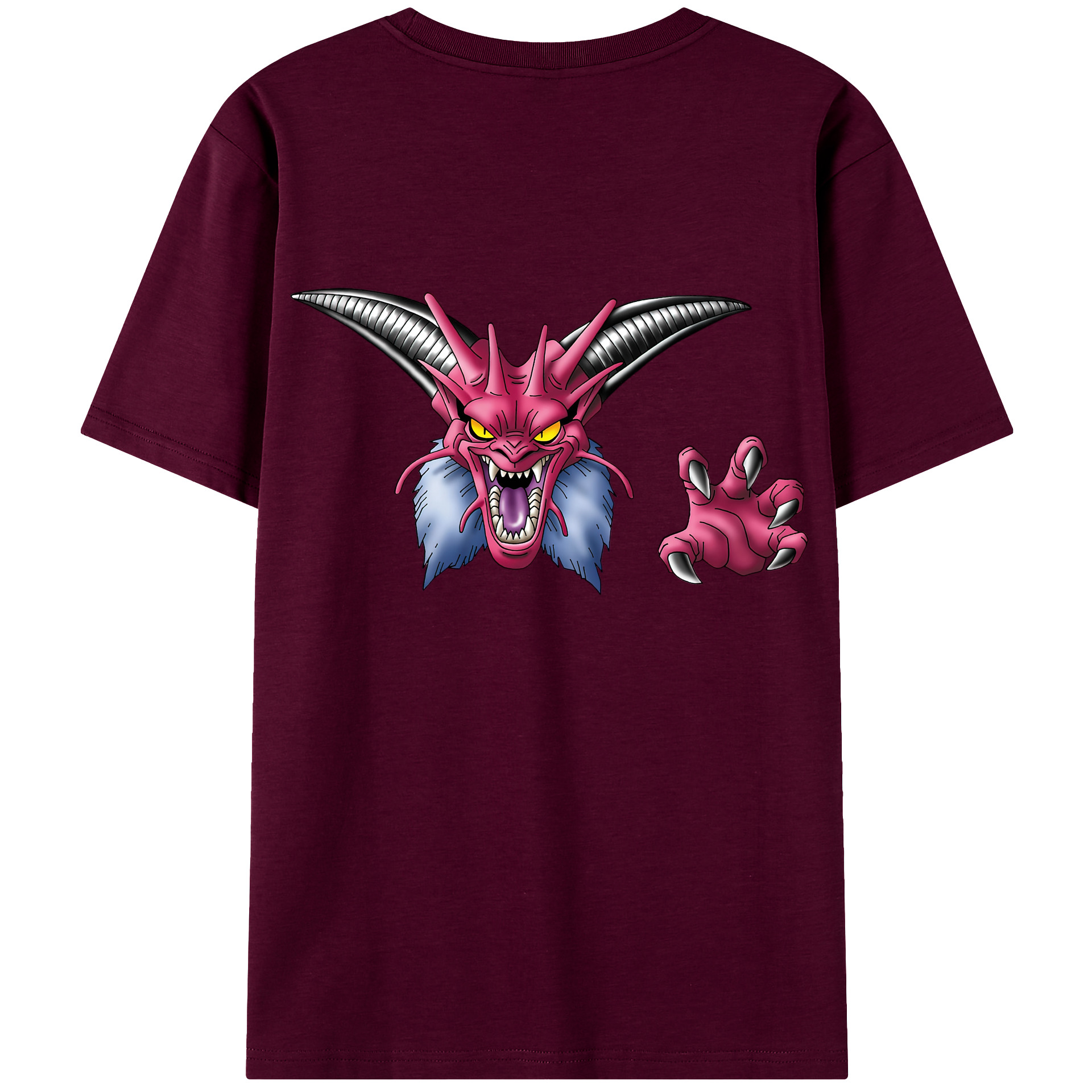 （画像用） ドラゴンクエスト Doragon Kuesuto Dragon Quest レディース半袖Tシャツ(バックプリント)